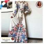 Robe Hippie Maxi Floral Bohemien