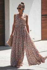 Robe Maxi Longue Bohème