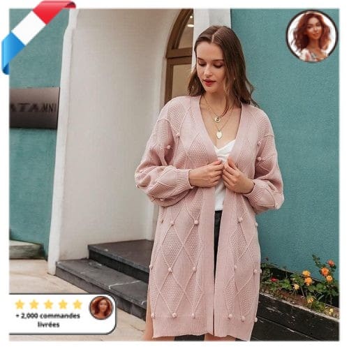 Cardigan Purple London - Superbe Modèle Violet - Taille M/L - Neuf Avec étiquettes